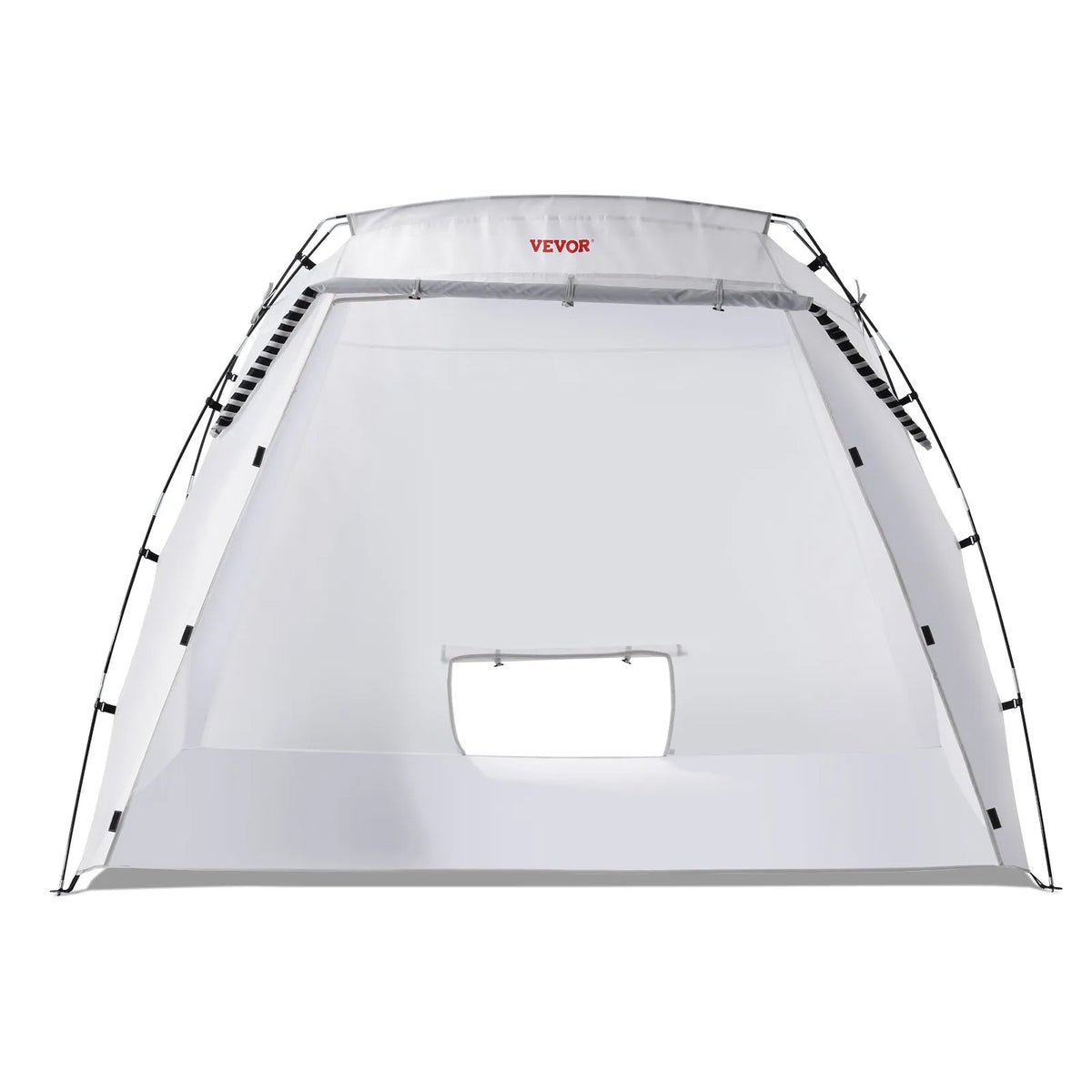 Portable Spray Painting Canopy 2.3 × 1.6 × 1.6 m Pop-Up Tent with Built-In Floor and Mesh Screen, Collapsible Booth for Furniture, Large DIY Projects and Hobby Painting