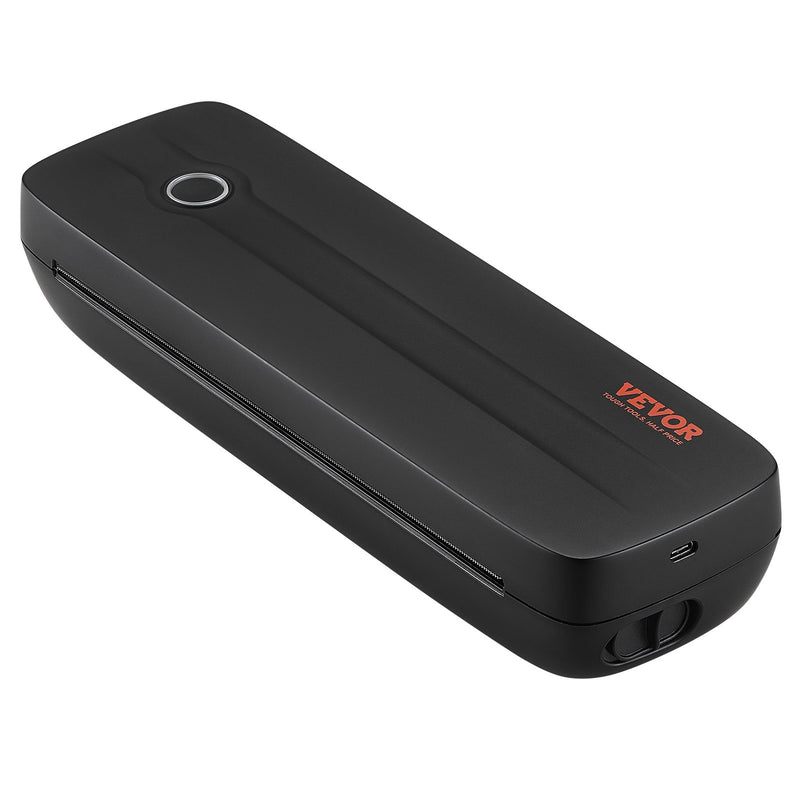 VEVOR portatīvais bezvadu tintes nesaturošs printeris, 2600 mAh, ceļojumiem un mājai