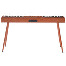 VEVOR 88 taustiņu pilna svarojuma digitālā klaviatūra ar dubulto režīmu un četru kāju statīvu