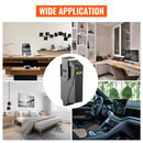 VEVOR pistoles seifs ar pirkstu nospiedumu sensoru – ātras piekļuves drošības kastīte ar atslēgu, slēdzeni un ieroča turētāju