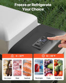 20 L VEVOR portatīvais automašīnas kompresordzēsētājs–saldētava automašīnām, kravas auto, kemperiem, laivām un mājai, mini elektriskais ledusskapis ceļošanai, makšķerēšanai un āra aktivitātēm