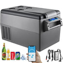 35L VEVOR automašīnas ledusskapis/saldētava, ideāls risinājums automašīnām, kravas automašīnām, treileriem, laivām, kā arī lietošanai mājās vai āra aktivitātēs, piemēram, ceļojumos, makšķerēšanā un kempingā.