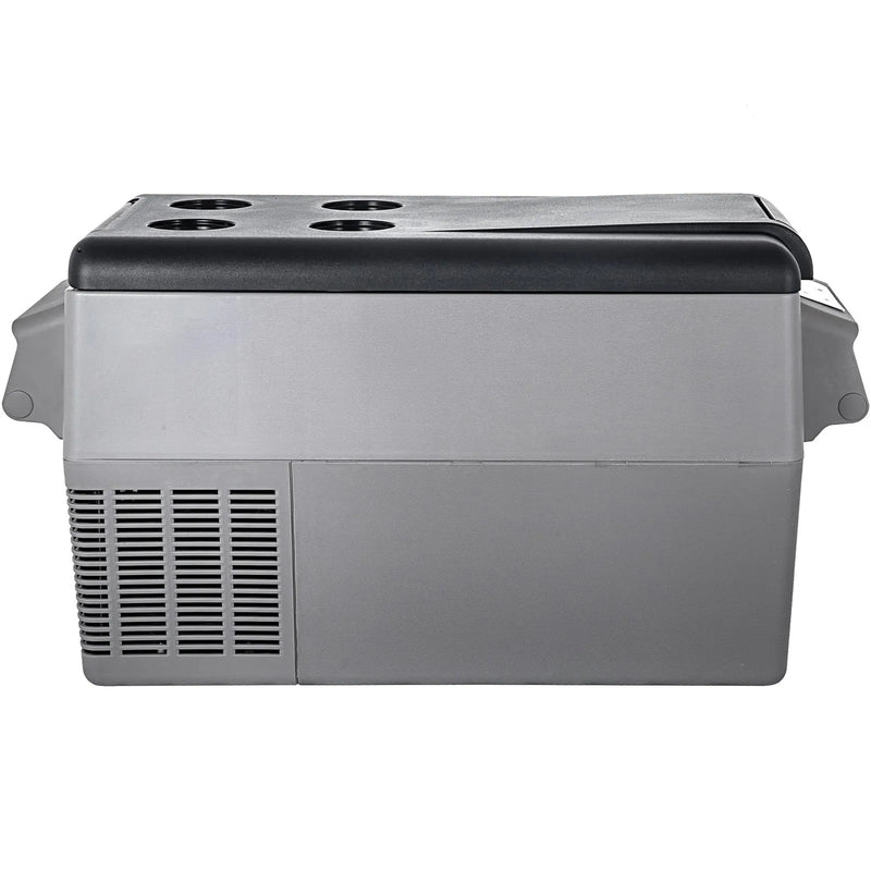 35L VEVOR automašīnas ledusskapis/saldētava, ideāls risinājums automašīnām, kravas automašīnām, treileriem, laivām, kā arī lietošanai mājās vai āra aktivitātēs, piemēram, ceļojumos, makšķerēšanā un kempingā.
