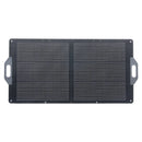 VEVOR 100 W salokāms saules panelis, augstas efektivitātes monokristālisks pārnēsājams lādētājs ar MC4, USB-A, USB-C un DC pieslēgvietām, IP65 ūdensizturīgs, paredzēts elektrostacijām, kempingam un pārgājieniem