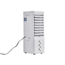 VEVOR iztvaikošanas gaisa dzesētājs 9L, 550 CFM, ar 2 ledus kastēm