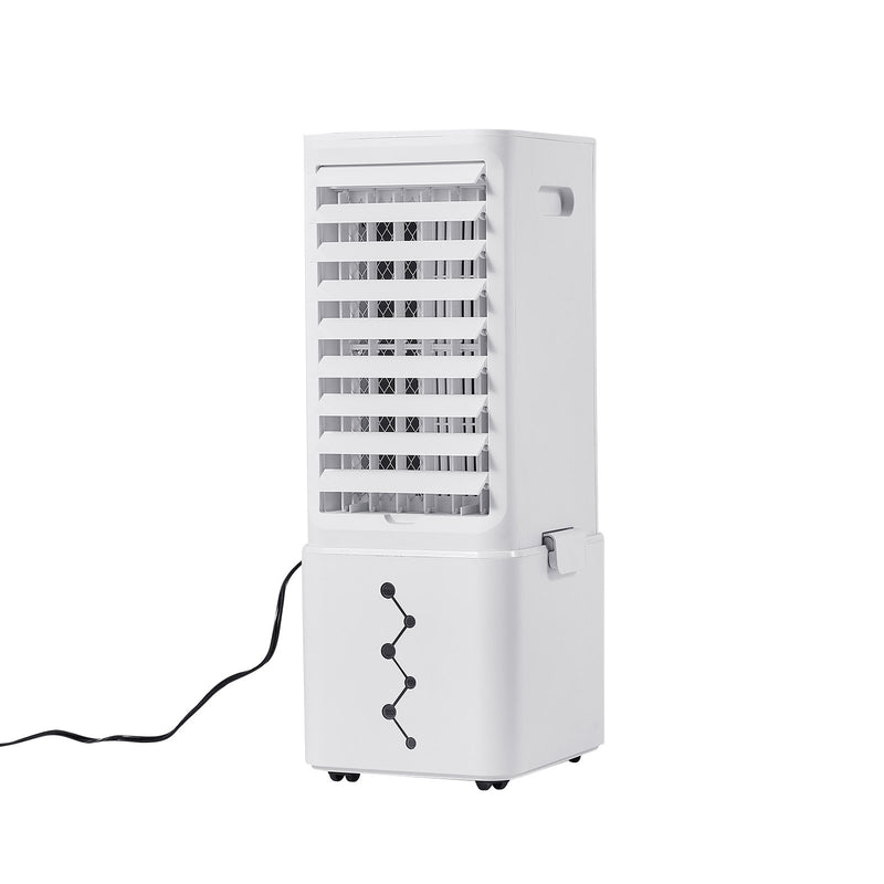 VEVOR iztvaikošanas gaisa dzesētājs 9L, 550 CFM, ar 2 ledus kastēm