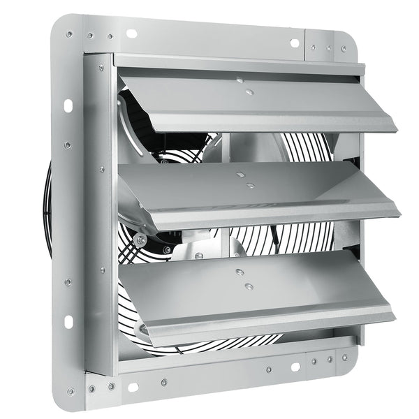 VEVOR žalūziju izplūdes ventilators, sienas montāžas, 356 mm, 1690 m³/h, AC motors
