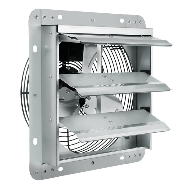 VEVOR žalūziju izplūdes ventilators, sienas montāžas, 254 mm, 1280 m³/h, AC motors