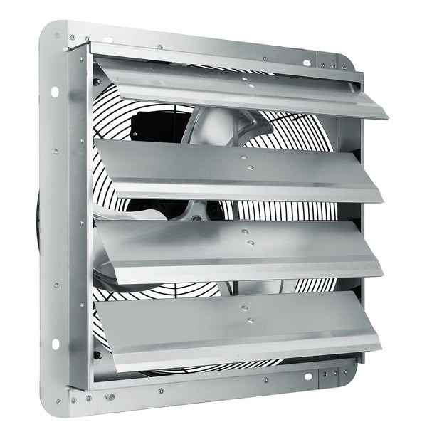 VEVOR žalūziju izplūdes ventilators – 406 mm sienas stiprināms darbnīcas ventilators, 1506 CFM, AC