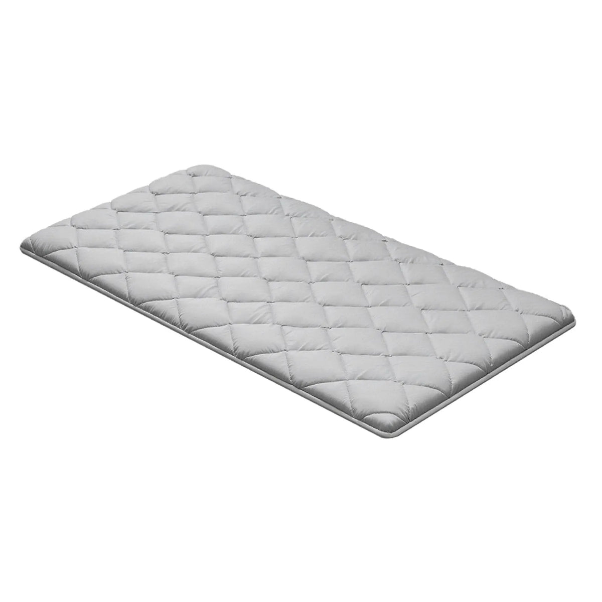 VEVOR salokāms japāņu tatami futona matracis Twin izmērs 2032 x 991 x 63,5 mm pelēkā krāsā ar uzglabāšanas somu un stiprinājumiem, 9 slāņu grīdas matracis gulēšanai, meditācijai un jogai - ZEMLETES.LV