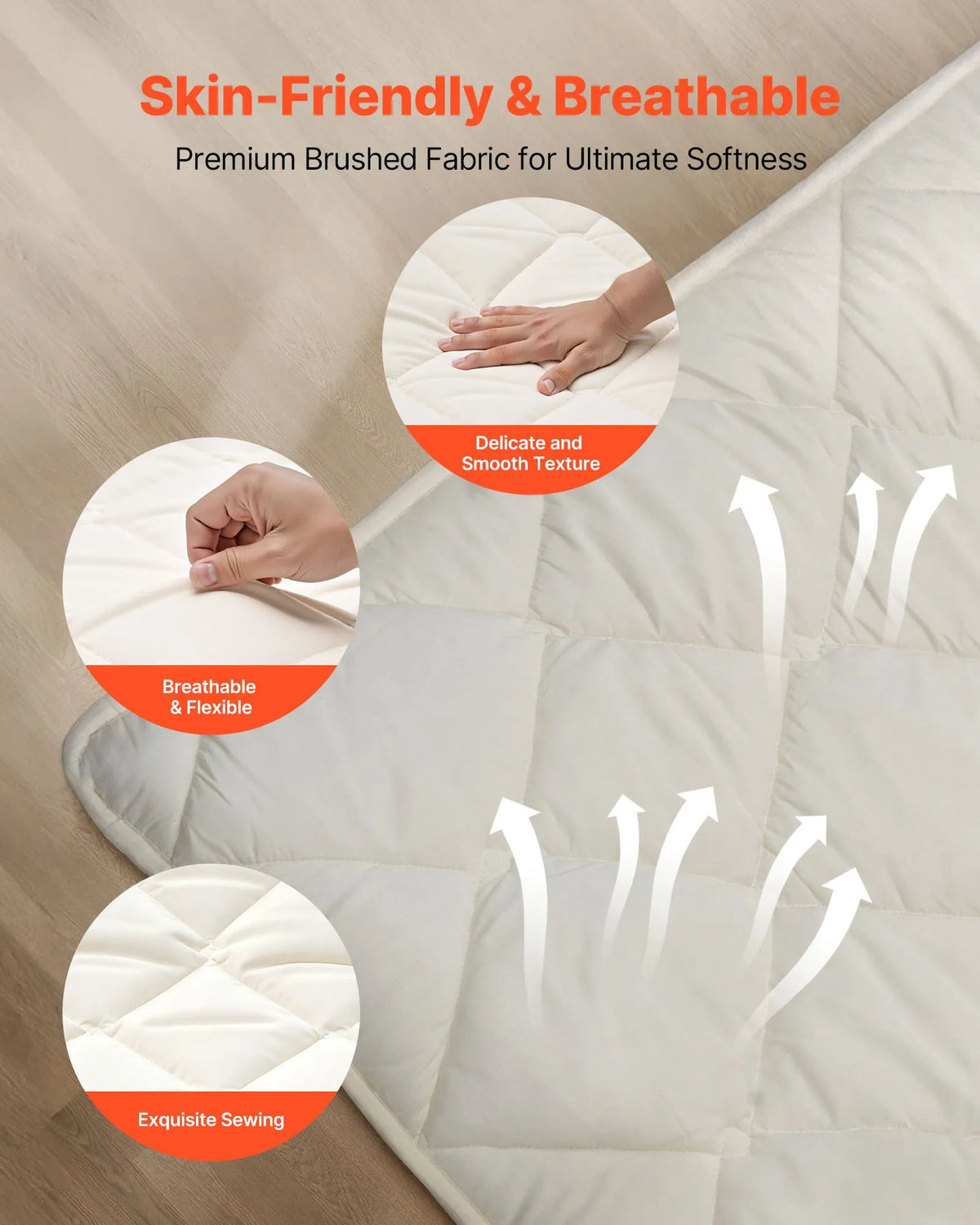 VEVOR japāņu tatami matracis 2032 × 991 × 63,5 mm, salokāms futona matracis ar uzglabāšanas somu un stiprinājumu, 9 slāņu grīdas matracis gulēšanai, kopmītnei, meditācijai un jogai, balts - ZEMLETES.LV