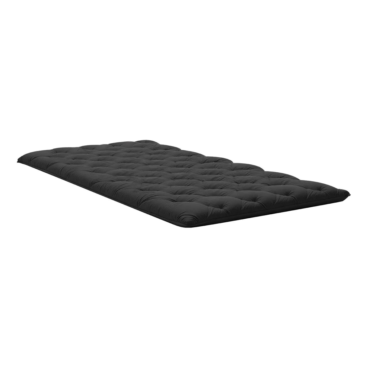 VEVOR japāņu tatami matracis 2032 × 991 × 89 mm, salokāms futona matracis ar uzglabāšanas somu un stiprinājumu, 9 slāņu grīdas matracis gulēšanai, kopmītnei, meditācijai un jogai, melns - ZEMLETES.LV