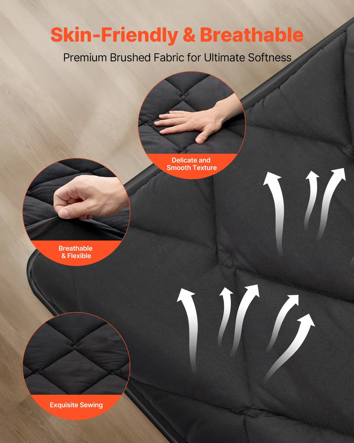 VEVOR japāņu tatami matracis 2032 × 991 × 89 mm, salokāms futona matracis ar uzglabāšanas somu un stiprinājumu, 9 slāņu grīdas matracis gulēšanai, kopmītnei, meditācijai un jogai, melns - ZEMLETES.LV