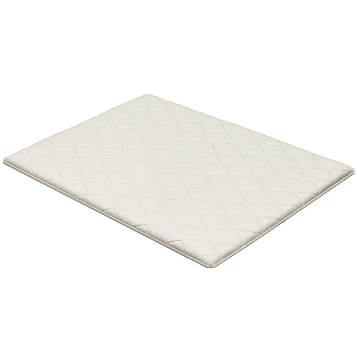 VEVOR japāņu tatami matracis 2032 × 1524 × 63,5 mm, salokāms futona matracis ar uzglabāšanas somu un stiprinājumu, 9 slāņu grīdas matracis gulēšanai, kopmītnei, meditācijai un jogai, balts - ZEMLETES.LV