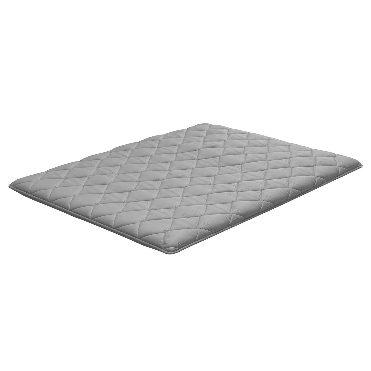 VEVOR salokāms japāņu tatami futona matracis Queen izmērs 2032 x 1524 x 89 mm pelēkā krāsā ar uzglabāšanas somu un stiprinājumiem, 9 slāņu grīdas matracis gulēšanai, meditācijai un jogai - ZEMLETES.LV