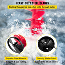 VEVOR ledus urbšanas urbis, 150 mm neilona urbis, 990 mm garš, ar 300 mm pagarinājuma stieni, adapteri, augšējo plāksni un asmens aizsargu