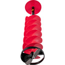 VEVOR ledus urbja gliemežurbis, 203 mm diametra neilona ledus urbis, 991 mm garš urbja kāts ar 11,8 collu (300 mm) pagarinājuma stieni, urbja adapteri, augšējo plati un asmens aizsargu, piemērots zemledus makšķerēšanai un ledus urbšanai