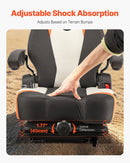 VEVOR universālais iekrāvēja sēdeklis ar nolokāmu atzveltni – regulējams traktora sēdeklis ar amortizāciju