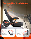 VEVOR Stividora Sēde, Zāles Pļāvēja Traktora Sēde, Regulējama Aizmugures Josta un Galvas Balsts