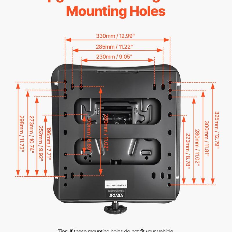 VEVOR sēdekļa piekares komplekts bez slīdēšanas sliedēm, piemērots zāles pļāvējiem, iekrāvējiem un traktoriem