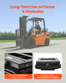 VEVOR sēdekļa piekares komplekts bez slīdēšanas sliedēm, piemērots zāles pļāvējiem, iekrāvējiem un traktoriem