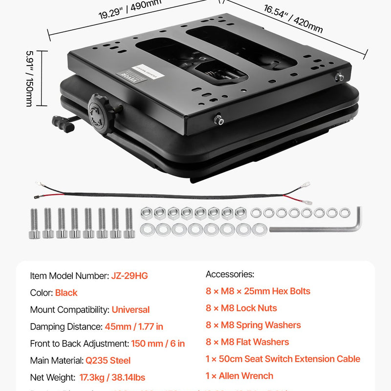 VEVOR сэдекля амортизационных комплектов в слидни и путеклю айзсаргу, паймеротс залес плявеем и екравеем