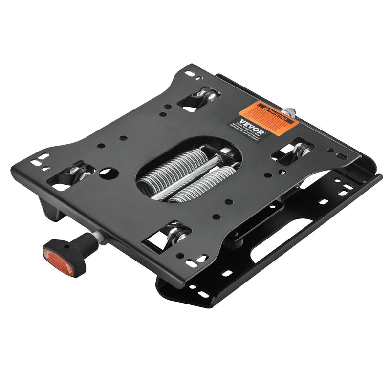 VEVOR universālā sēdekļa piekares komplekts bez slīdēšanas sliedēm, piemērots zāles pļāvējiem un traktoriem