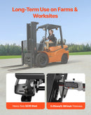 VEVOR universāls sēdekļa amortizācijas komplekts ar slīdni – piemērots zāles pļāvējiem un traktoriem