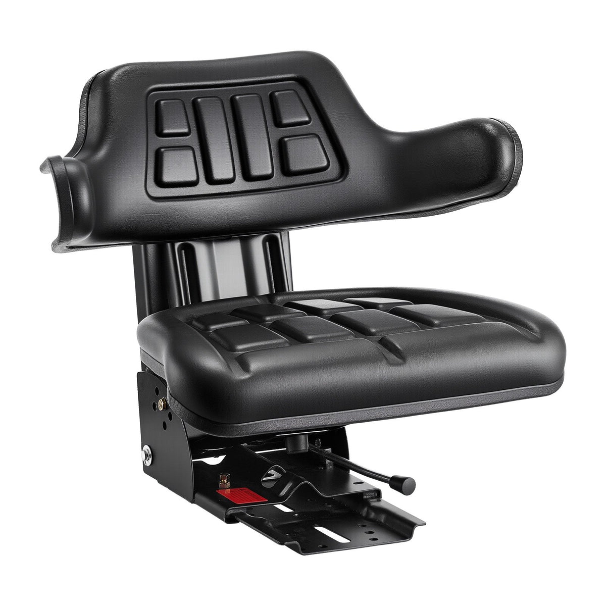 VEVOR Waterproof Loader Seat with Adjustable Suspension – Suitable for Tractor, Mower, Excavator