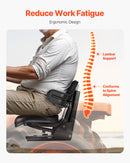 VEVOR ūdensizturīgs iekrāvēja sēdeklis ar regulējamu amortizāciju - piemērots traktoram, pļāvējam, ekskavatoram