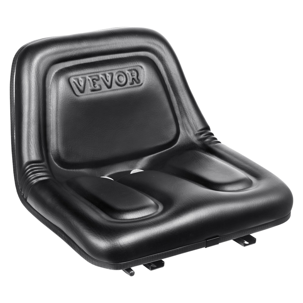 VEVOR Universal Tractor Seat, Lawn Mower Seat with Micro Switch and Drainage Holes, 160–340 mm Mounting Distance, Suitable for Tractors, Loaders and Excavators