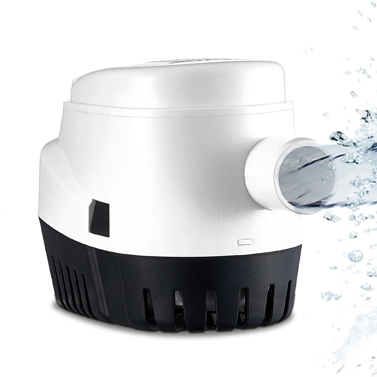 VEVOR 12V Automatic Submersible Boat Bilge Water Pump with Float Switch, 69 l/min Flow Rate, 29 mm Discharge Diameter, Suitable for Boats, Ponds, Pools and Basements
