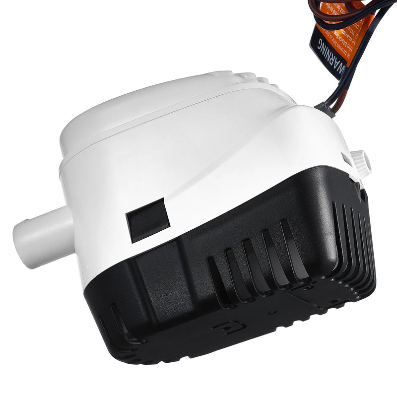 VEVOR 12 V automātisks iegremdējams laivas bilžas ūdens sūknis ar pludiņa slēdzi, caurplūdums 47 l/min, izplūdes diametrs 19 mm, piemērots laivām, dīķiem, baseiniem un pagrabiem