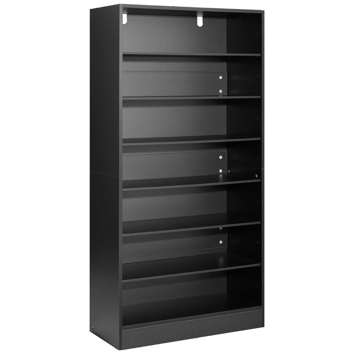 VEVOR multimediju uzglabāšanas skapis ar 7 līmeņiem, DVD plauktu organizators 700 x 300 x 1400 mm CD, DVD, grāmatām un spēlēm, plaukts viesistabai, mājas birojam un ierakstu telpai - ZEMLETES.LV
