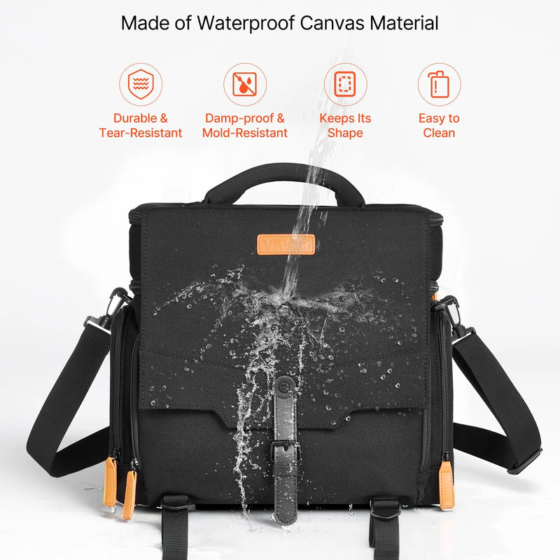 VEVOR miniatūru uzglabāšanas un pārnēsāšanas soma figūrām, piemērota 16 kājnieku miniatūrām, miniatūru transportēšanas soma ar rokturi un regulējamu pleca siksnu, 1 putu slānis lielai uzglabāšanas ietilpībai (miniatūras komplektā neietilpst)