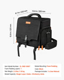 VEVOR miniatūru uzglabāšanas un pārnēsāšanas soma figūrām, piemērota 16 kājnieku miniatūrām, miniatūru transportēšanas soma ar rokturi un regulējamu pleca siksnu, 1 putu slānis lielai uzglabāšanas ietilpībai (miniatūras komplektā neietilpst)