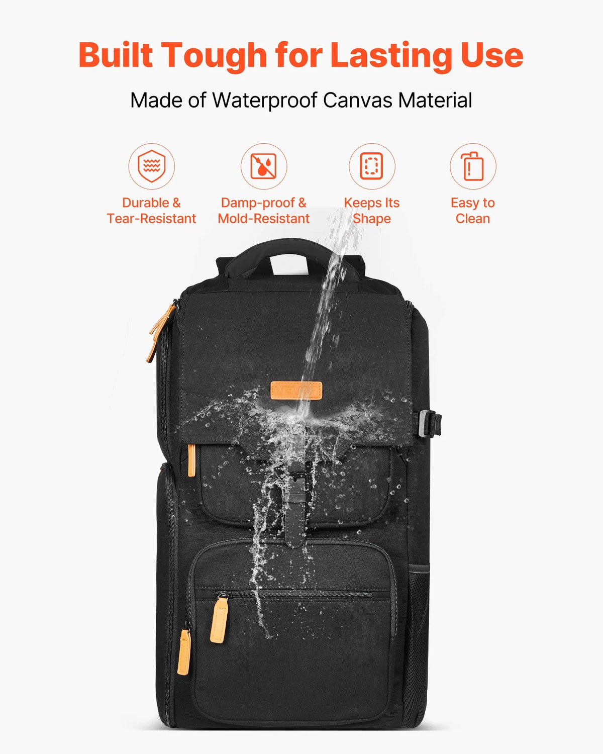 VEVOR Miniature Figures Storage and Carrying Bag, Capacity for up to 58 Foot Soldiers, Transport Bag with Handle and Adjustable Shoulder Strap, 3 Foam Layers for Large Capacity (Miniatures Not Included)