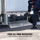 VEVOR 91 × 61 × 61 см glabāšanas kaste instrumentiem ar slēdzeni un atslēgām, ūdensizturīga, ar T-roktura aizdari, paredzēts pikapam, furgonam, piekabei