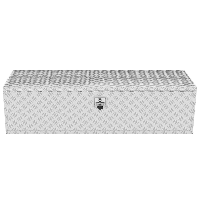 VEVOR zemās piekabes kravas kaste, 152 cm × 61 cm × 61 c, ar slēdzeni un atslēgām, ūdensizturīga ar T veida slēdzeni, piemērota kravas automašīnām, furgoniem, piekabēm