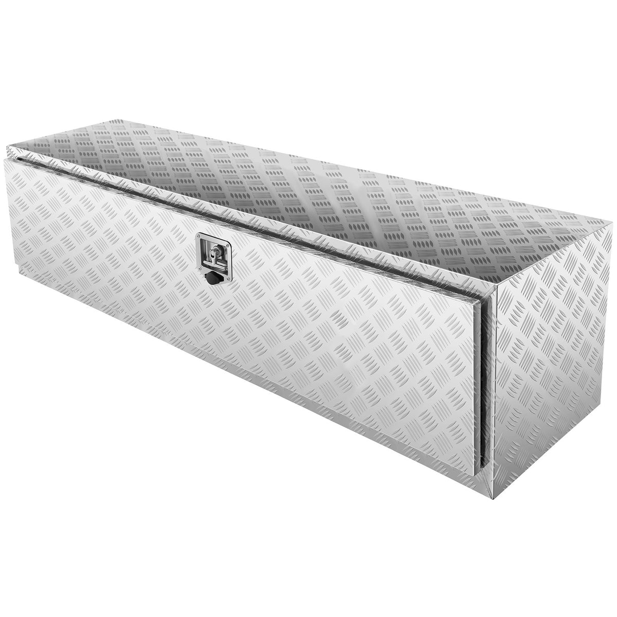 VEVOR Low Trailer Tool Box, 152 cm × 61 cm × 61 cm, with Lock and Keys, Waterproof with T-Handle Lock, Suitable for Trucks, Vans, Trailers