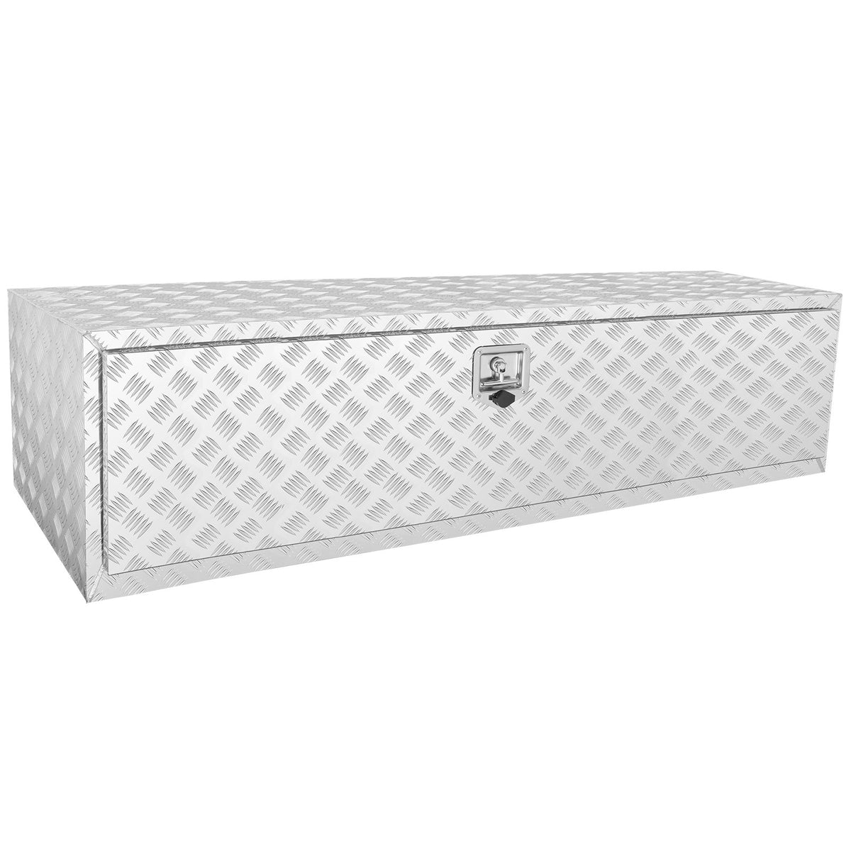 VEVOR Low Trailer Tool Box, 152 cm × 61 cm × 61 cm, with Lock and Keys, Waterproof with T-Handle Lock, Suitable for Trucks, Vans, Trailers