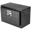 VEVOR kravas automašīnas apakšējā instrumentu kaste, 60,96×35,56×40,64 cm alumīnija dimanta faktūras uzglabāšanas kaste ar T veida roktura slēdzeni, ūdensizturīga kravas, furgonu un piekabju kaste ar slēdzeni un atslēgām