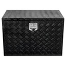 VEVOR kravas automašīnas apakšējā instrumentu kaste, 121,92×43,18×45,72 cm alumīnija dimanta faktūras uzglabāšanas kaste ar T veida roktura slēdzeni, ūdensizturīga kravas, furgonu un piekabju kaste ar slēdzeni un atslēgām