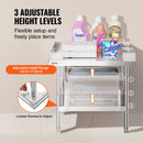 VEVOR nerūsējošā tērauda darba galds 60 x 70 см, коммерческие партии sagatavošanas galds