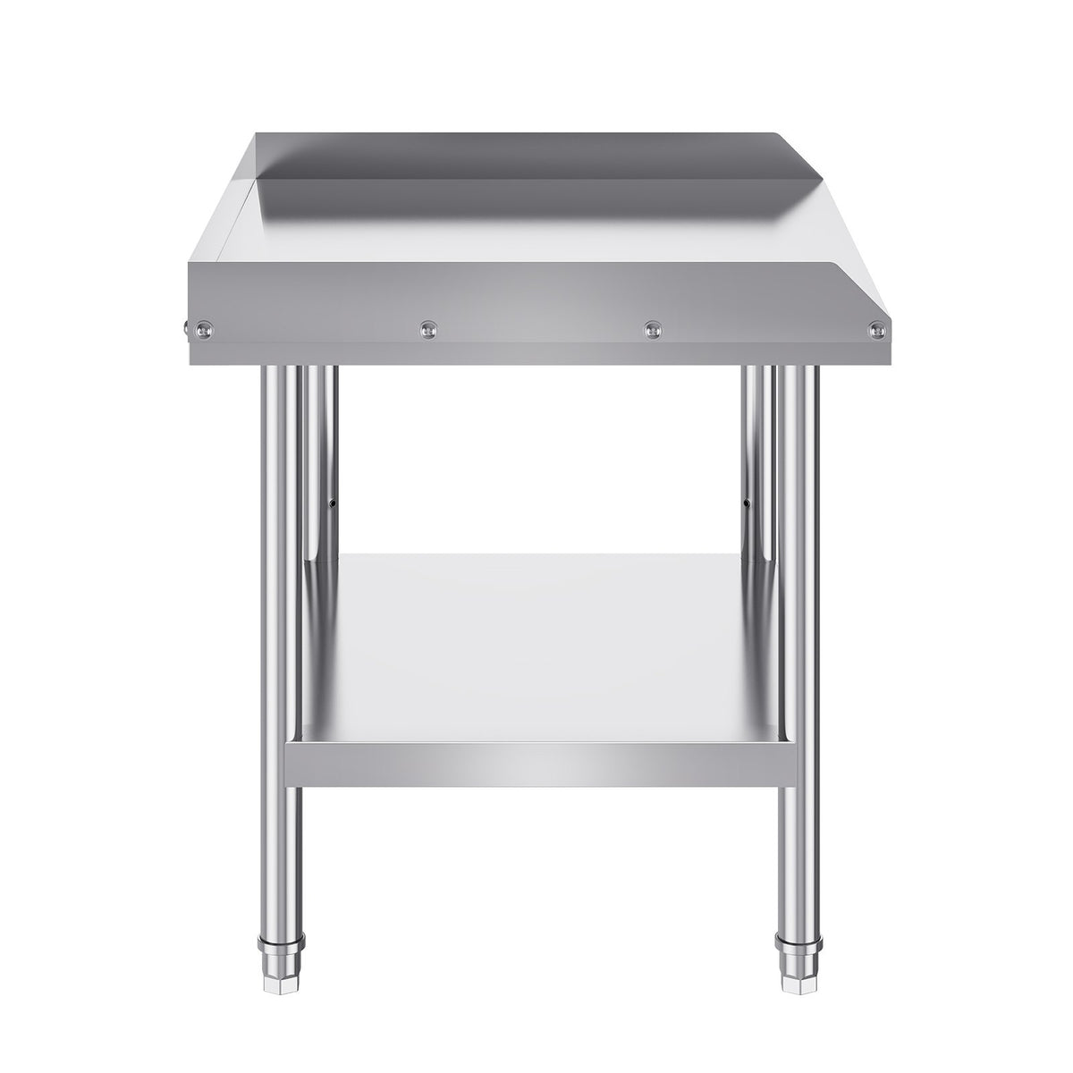 VEVOR Stainless Steel Work Table 60 × 70 cm, Commercial Food Preparation Table