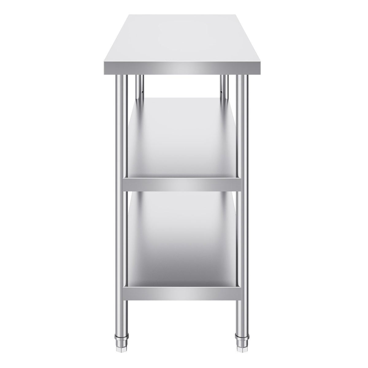 VEVOR Stainless Steel Food Preparation Table 45 × 122 cm