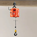 VEVOR 3-vienā elektriskais pacēlājs vinča, celtspēja 700 kg, 1500 W portatīvs pacēlājs, pacelšanas augstums 7,6 m, ātrums 5 m/min, ar manuālo, vadu un bezvadu tālvadību, rūpnīcām, noliktavām un garāžām