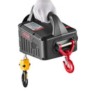 VEVOR 2 vienā elektriskais vinčas pacēlājs, 500 kg kapacitāte, 1500 W pārnēsājams vinčas krāns, pacelšanas augstums 7,6 m, ātrums 5 m/min ar manuālo un vadu tālvadību rūpnīcai, noliktavai vai garāžai