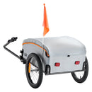 VEVOR salokāma velosipēda kravas piekabe, 40/45/72,5 kg, universāla sakabe