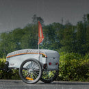 VEVOR salokāma velosipēda kravas piekabe, 40/45/72,5 kg, universāla sakabe